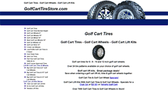 Desktop Screenshot of golfcarttirestore.com
